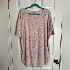 Leopard print L LuLaRoe Irma